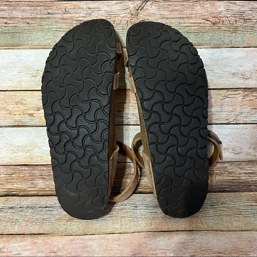 Birkenstock Brown Yara Sandals - Picture 6 of 7